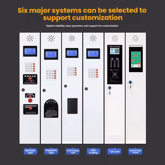 물류 마지막 마일을 위한 강철 전자 스마트 소포 배송 캐비닛 보관함